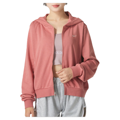 Nike耐克女装连帽休闲针织夹克