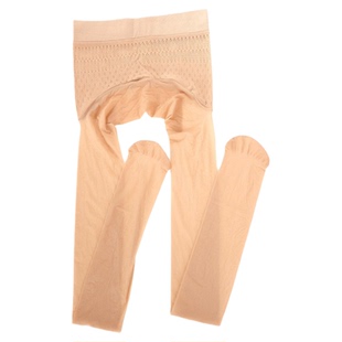 阿凡迪丝袜女薄款防勾丝不掉档无缝苹果臀黑色连裤袜光腿神器春夏