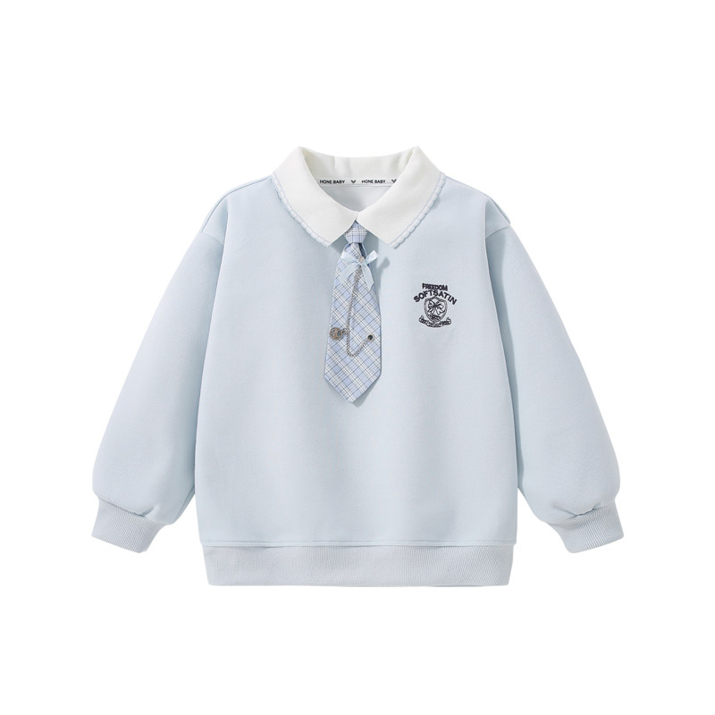 DO.CAT女童卫衣儿童学院风衣服
