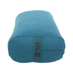 堡牌椭圆瑜伽棉枕长条枕艾扬格初学者微防滑高支撑力抱枕辅助工具