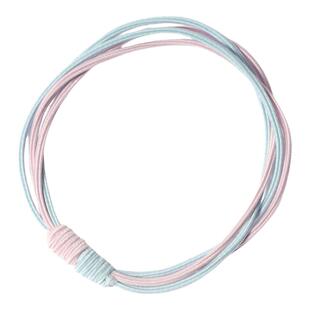 小清新撞色发绳~双色多股~发圈头绳发绳扎马尾橡皮筋扎头发