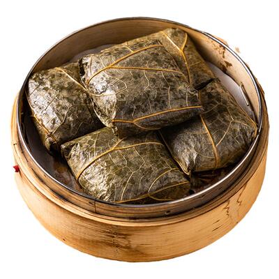 纯素食荷叶糯米鸡五点素不含五辛