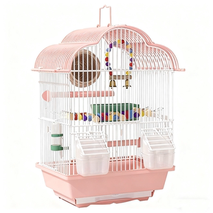 鹦鹉新型饲养小鸟笼家养珍珠鸟虎皮玄风牡丹大号专用生态豪华别墅