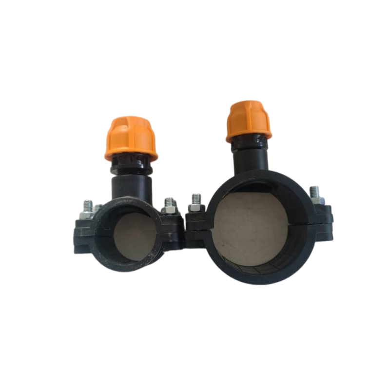 PE/PVC管鞍座三通增接口分水口