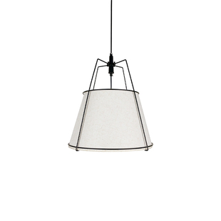 新中式餐厅吊灯简约现代极简餐馆创意美式卧室布艺书房餐吊灯