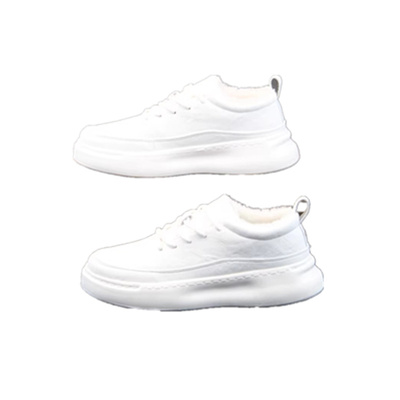 内增高男鞋2021年冬加绒运动厚底