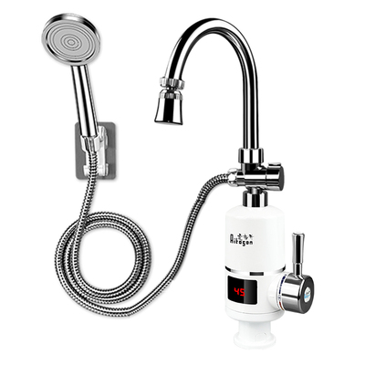 爱拓升双用电热水龙头安装方便