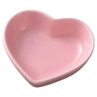 心形仓鼠食盆陶瓷防翻防溅防啃咬松鼠金丝熊荷兰猪鹦鹉粮食碗水碗