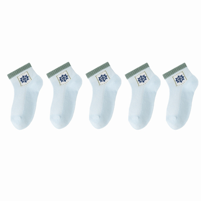 夏季薄款网眼袜同色装