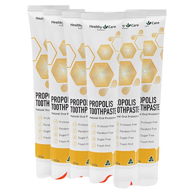 蜂胶牙膏去黄去口臭美白清新牙龈