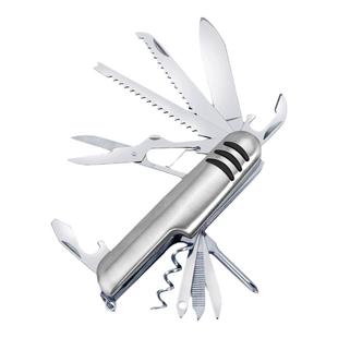 多功能edc户外求生瑞士装备野外便携折叠小刀子钓鱼多用途钥匙扣