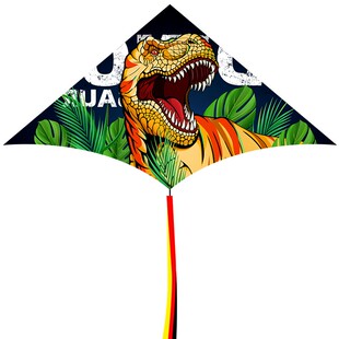 2026年新款潍坊网红霸王龙大小风筝儿童微风易飞手持大人高档专用