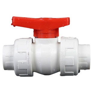PVC 双由令球阀 双活接球阀开关阀门20 25 32 40 50 63 75 90 110