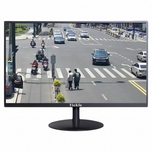 监控专用显示屏监视器15-27英寸av电视挂墙模拟bnc接口液晶显示器