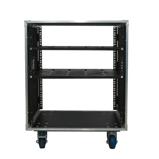 专业功放机箱航空机柜铝包边机架音响机柜调音台机柜16U12U航空箱