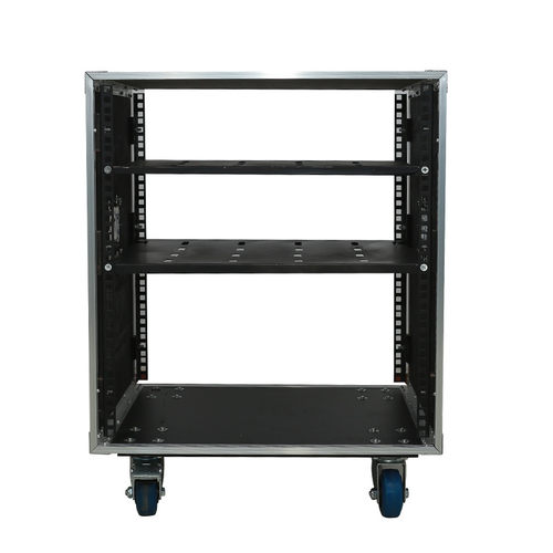 专业功放机箱航空机柜铝包边机架音响机柜调音台机柜16U12U航空箱