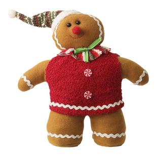 圣诞节姜饼人公仔挂件摆件玩偶橱窗商场美陈布置面包店铺装饰挂饰