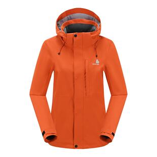 [凌峰]思凯乐户外冲锋衣女2026春季新款男硬壳防风防水登山服外套