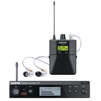 Shure/舒尔耳机耳返无线监听系统