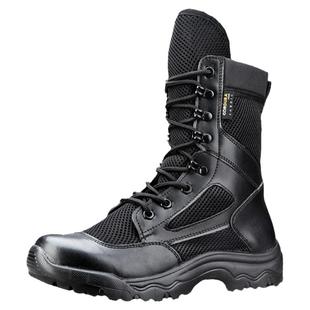 夏季作训靴男作战训靴超轻战靴保安鞋高帮战术靴透气轻便作战靴女