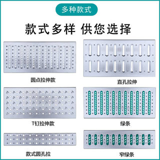 销不锈钢厨房下水道地沟格栅盖水沟排水沟盖板雨水篦子井盖防滑沟