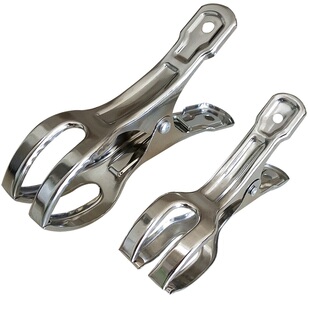 不锈钢夹子大号防风卡扣衣架开口晒衣夹强力晾被子衣服防滑小夹子