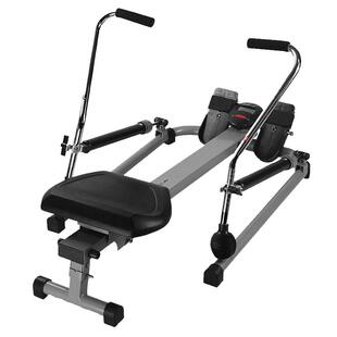 雷克划船机家用静音液压划船器健身器材多功能双桨折叠锻炼腰拉背