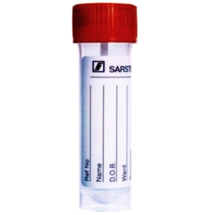 德国莎斯特粪便管一次性大便采样试管透明螺帽菌群肠道检测100支