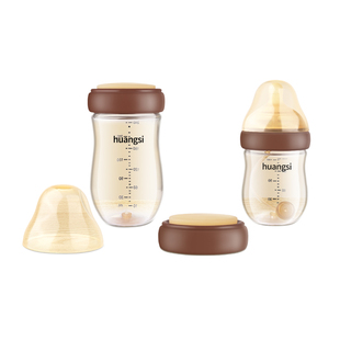 适配世喜玻璃奶瓶配件透明防尘储奶盖直饮吸管鸭嘴奶嘴重力球手柄