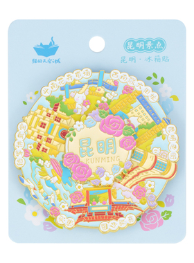 猫空云南昆明冰箱贴文创纪念品