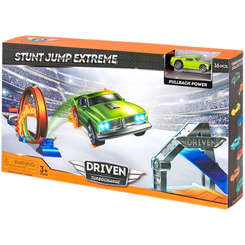 旋转跳跃赛道Driven玩具车