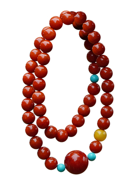 山川心语原矿南红手串特级手链