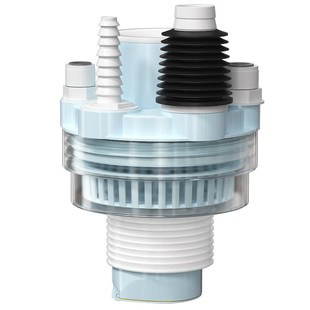 潜水艇厨房下水管三头通防反臭神器密封塞水槽小厨宝净水器接头