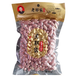 五香花生米山东章丘特产红皮酥香花生真空休闲零食下酒菜老郑家