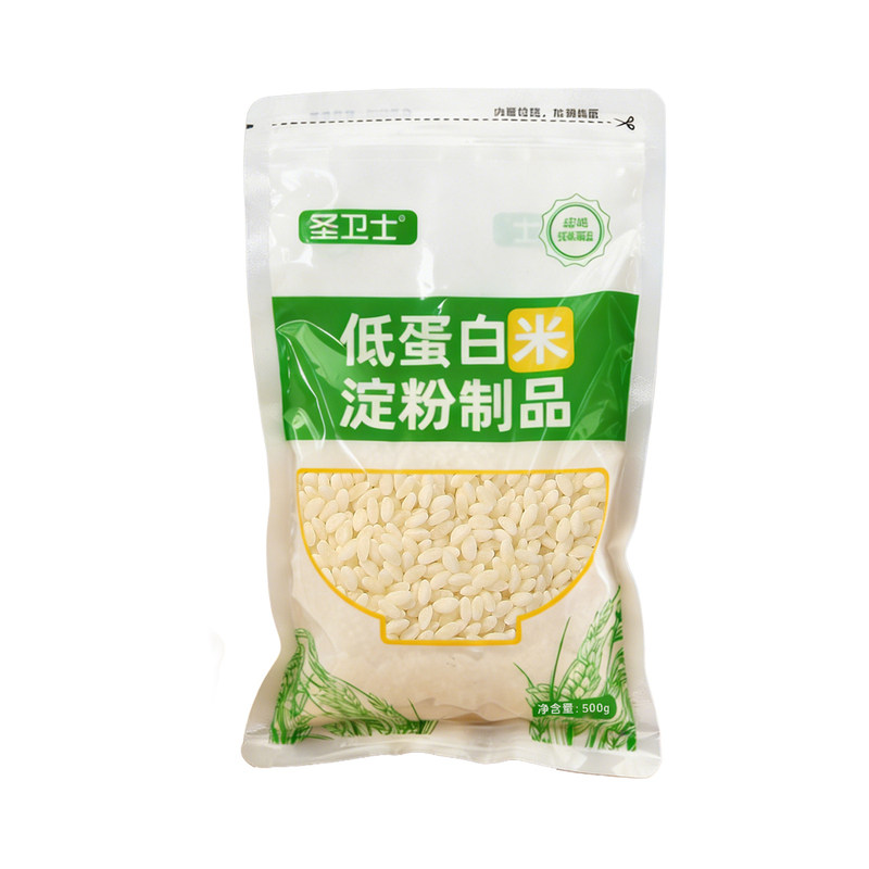 圣卫士低蛋白大米肾脏CKD主食低磷低钾低钠PKU淀粉米低蛋白食品
