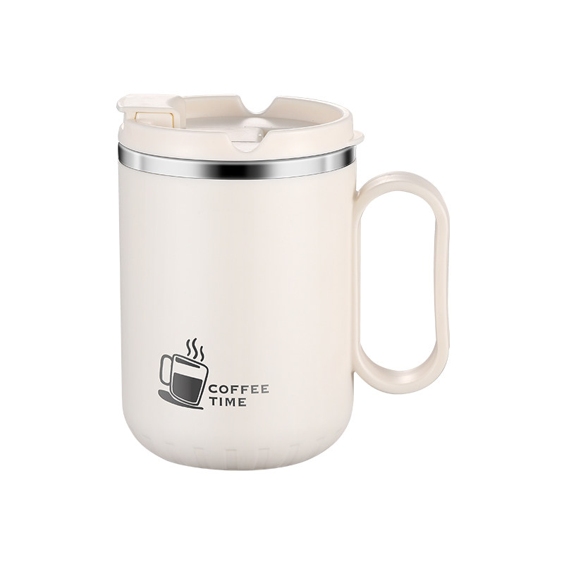 304不锈钢水杯办公室马克杯带盖