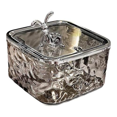 高颜值轻奢卧室茶几家用桌上迷你可爱车载收纳按压式桌面小垃圾桶