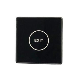 12V开关面板 薄款 明装 无线遥控门禁触摸式开关 出门按钮