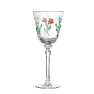 中古款|60年代复古纯手工制作水晶红酒杯香槟杯甜酒杯 葡萄窖主