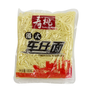 寿桃牌港式非油炸车仔面乌冬面XO香辣酱拌面拉面宿舍速食夜宵意面