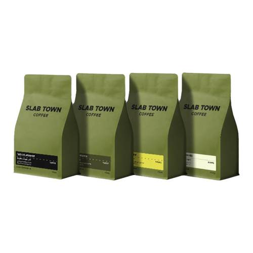 SLABTOWN石板城 意式拼配集合包 深烘新鲜现磨商用咖啡豆粉450g