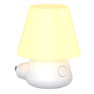 床头卧室睡眠灯儿童微光伴睡护眼玩手机婴儿喂奶专用小夜灯插电款