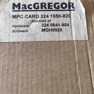 Macgregor MPC CARD  3241550-82
