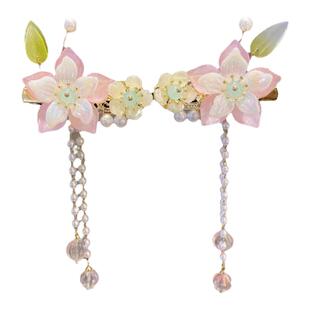 女童汉服发饰儿童中国风古风配饰超仙头饰宝宝流苏步摇发簪发夹