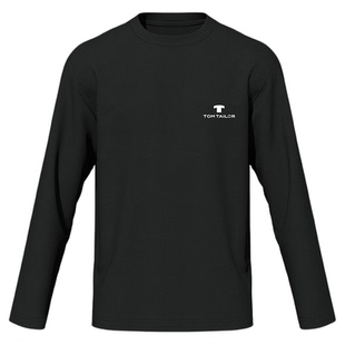 TOM TAILOR长袖男t恤新款秋冬长袖舒适休闲百搭户外运动潮流上衣