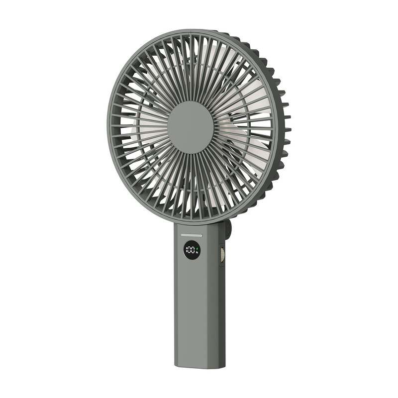 6寸手持折叠静音USB充电风扇