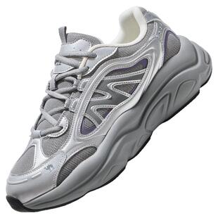 骆驼户外休闲鞋2025秋季新款女鞋厚底老爹鞋显高透气登山徒步鞋男