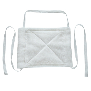 渝利安100%纯棉24层纯纱布口罩防尘防工业粉尘劳保防灰尘绑带老式