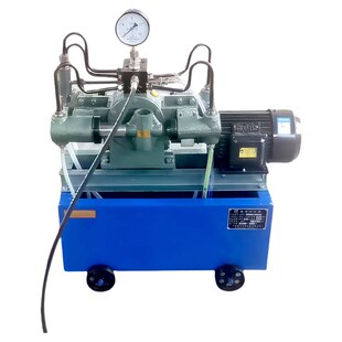 电动试压泵管道阀门打压压力4DSY25-1000公斤大流量水管测压四缸