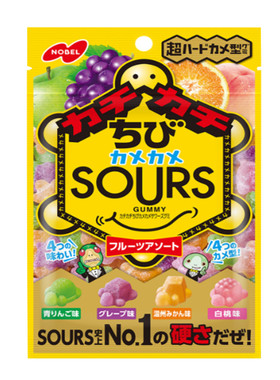 日本进口诺贝尔高弹力果汁软糖